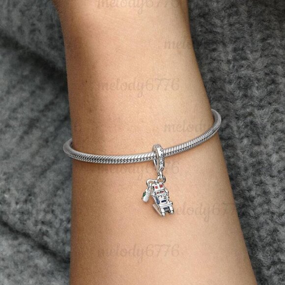 Pandora Christmas Sleigh 2023 Dangle Charm - Picture 4 of 5